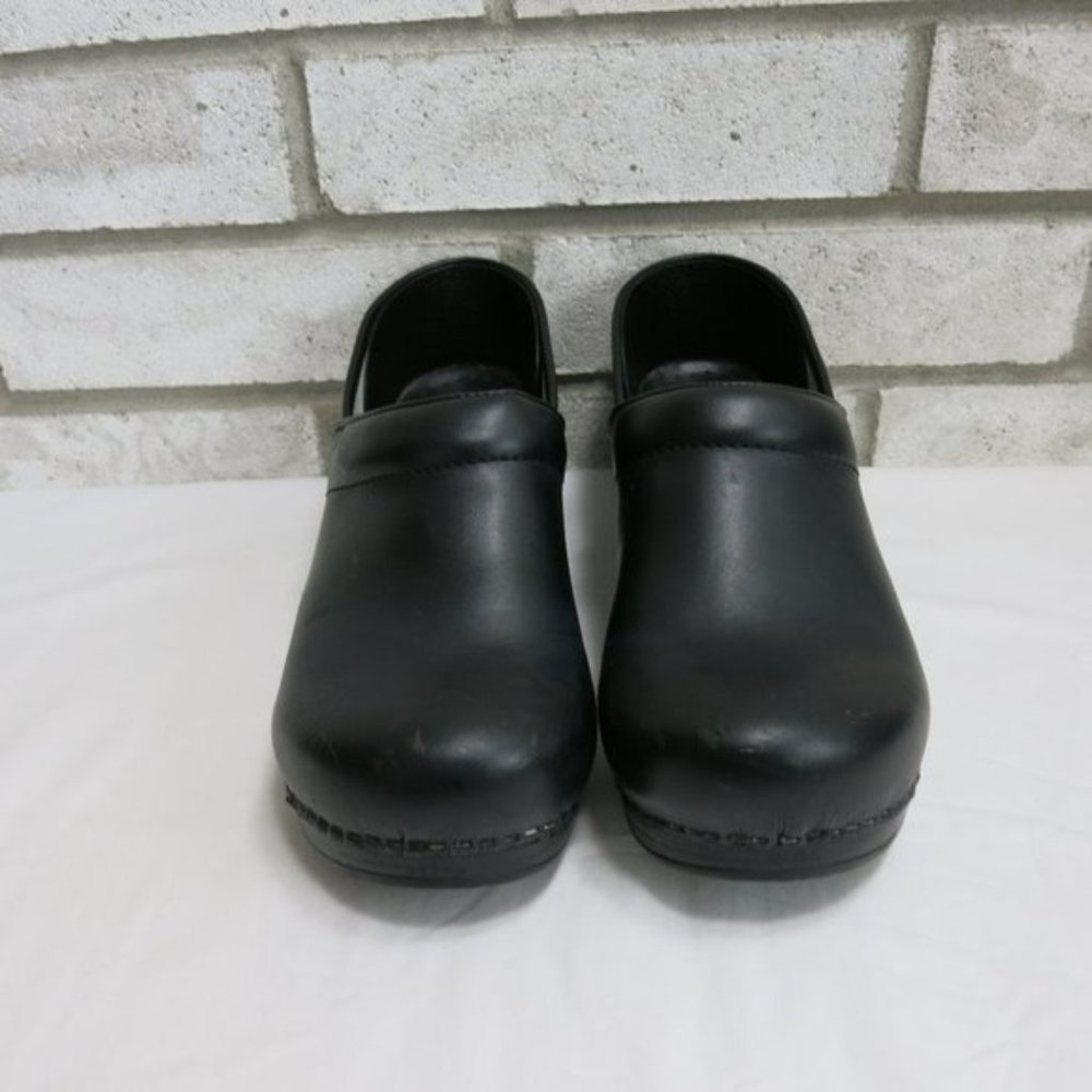 Dansko Leather Dress Clogs Shoes Women's Comfort Footwear Professional Sz 41 - Picture 4 of 7